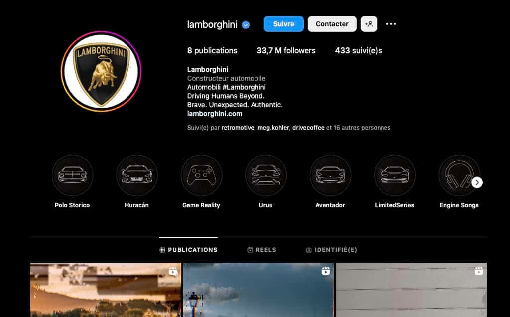 Amateurs de sportives, sauvegardez le contenu Instagram et Facebook de vos marques favorites