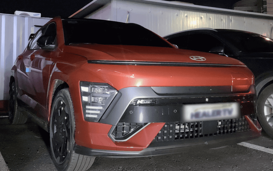 Le Hyundai Kona Electric N Line surpris sans camouflage