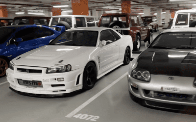 Cette folle collection de sportives Japonaises n&rsquo;est pas au Japon