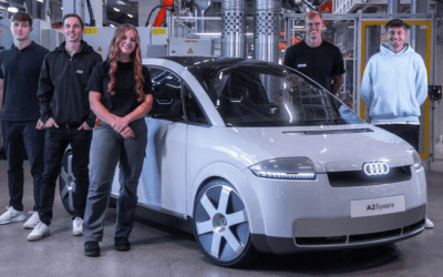 Une Audi A2 e-tron pour les 25 ans du modèle