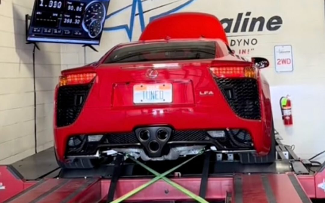 Il massacre la sonorité de la Lexus LFA