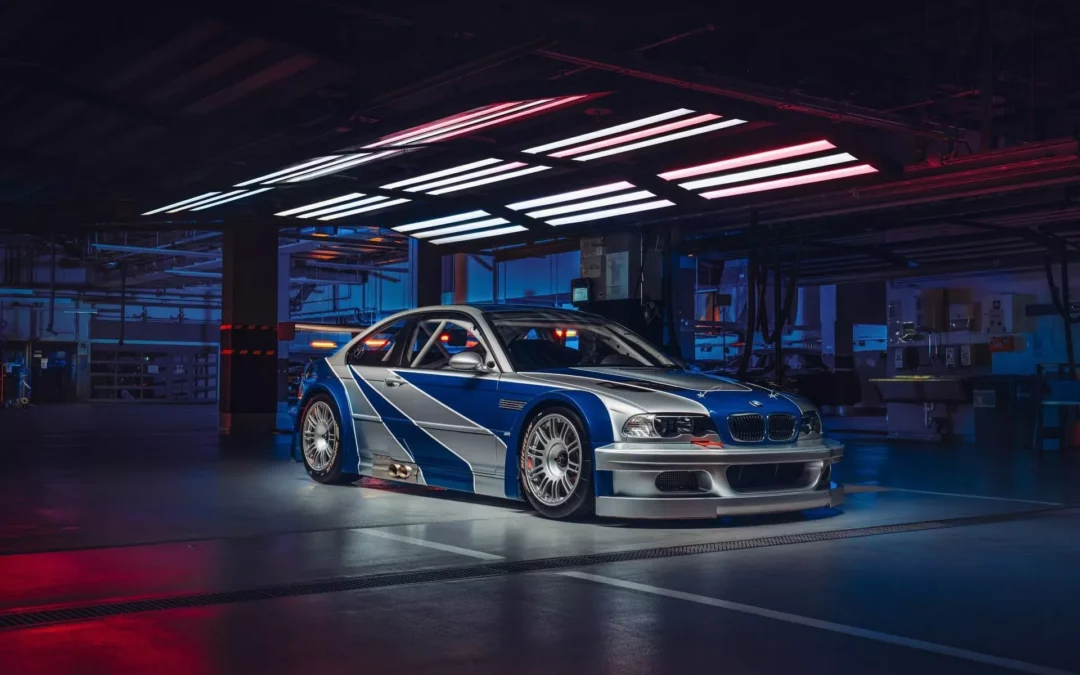 BMW transforma un auténtico M3 GTR como el de NFS: Most Wanted