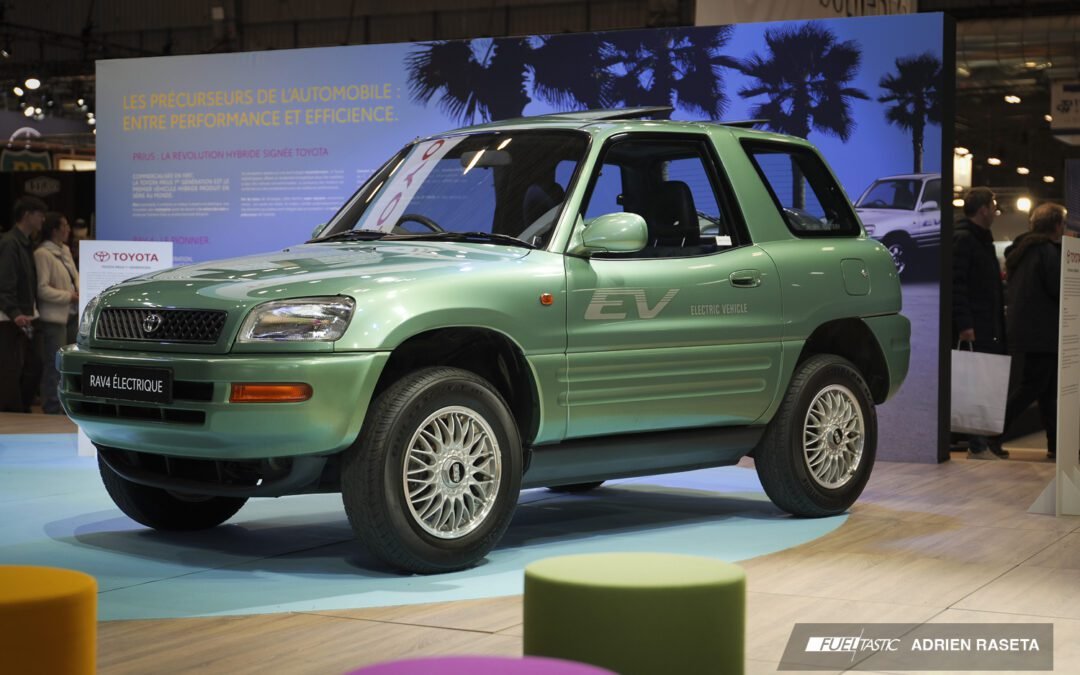 Oui, le premier Toyota RAV4 EV électrique a existé et il a même gagné des courses